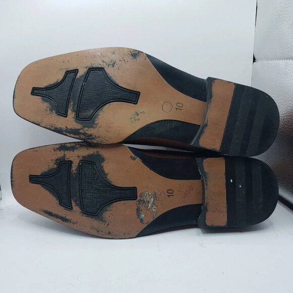 STACY ADAMS RAYFORD MENS CHUKKA BOOTS SIZE 10M TAN HAVANE BROWN COLOR EUC - Picture 6 of 6